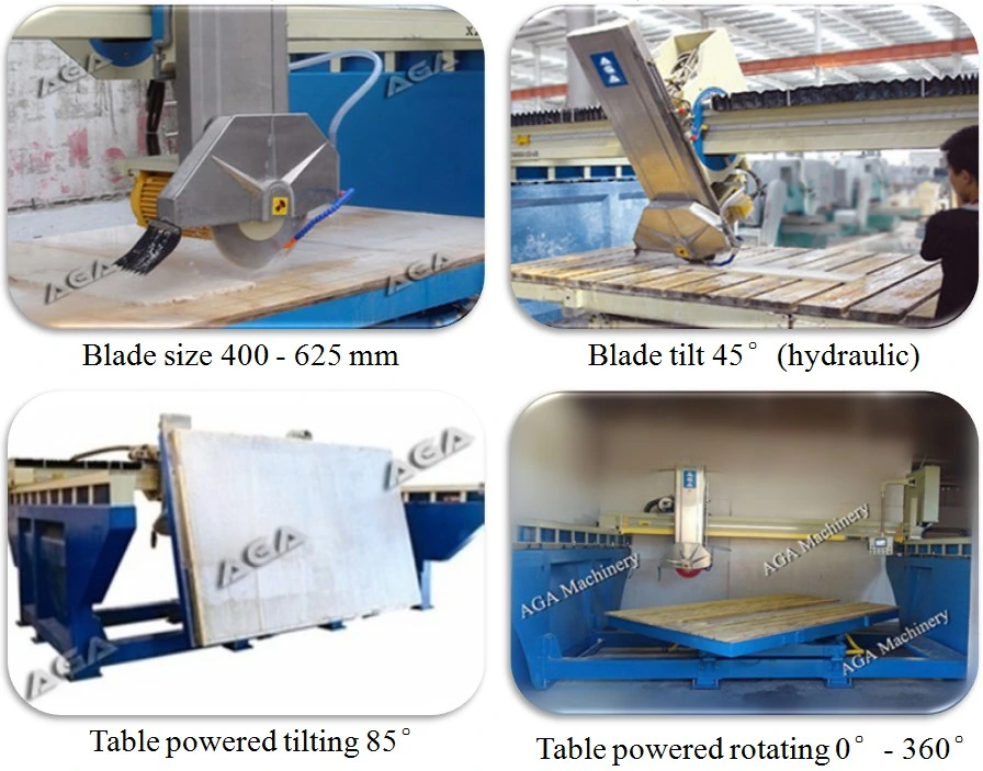 Premium CNC Machine Auto Granite Bridge Saw Cutting Countertops (XZQQ625A)