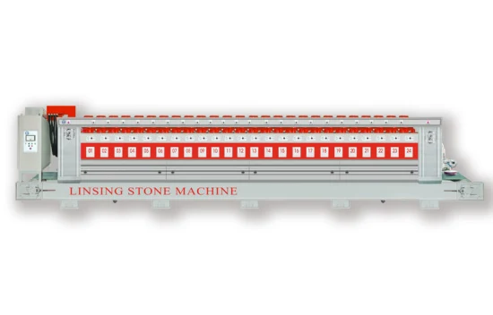 Полностью автоматический станок для шлифовки и полировки камня для обработки гранитных мраморных плит Poshlier Line