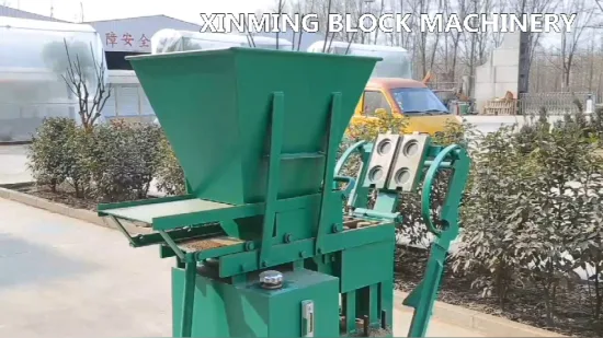 Полуавтоматическая машина для изготовления блоков